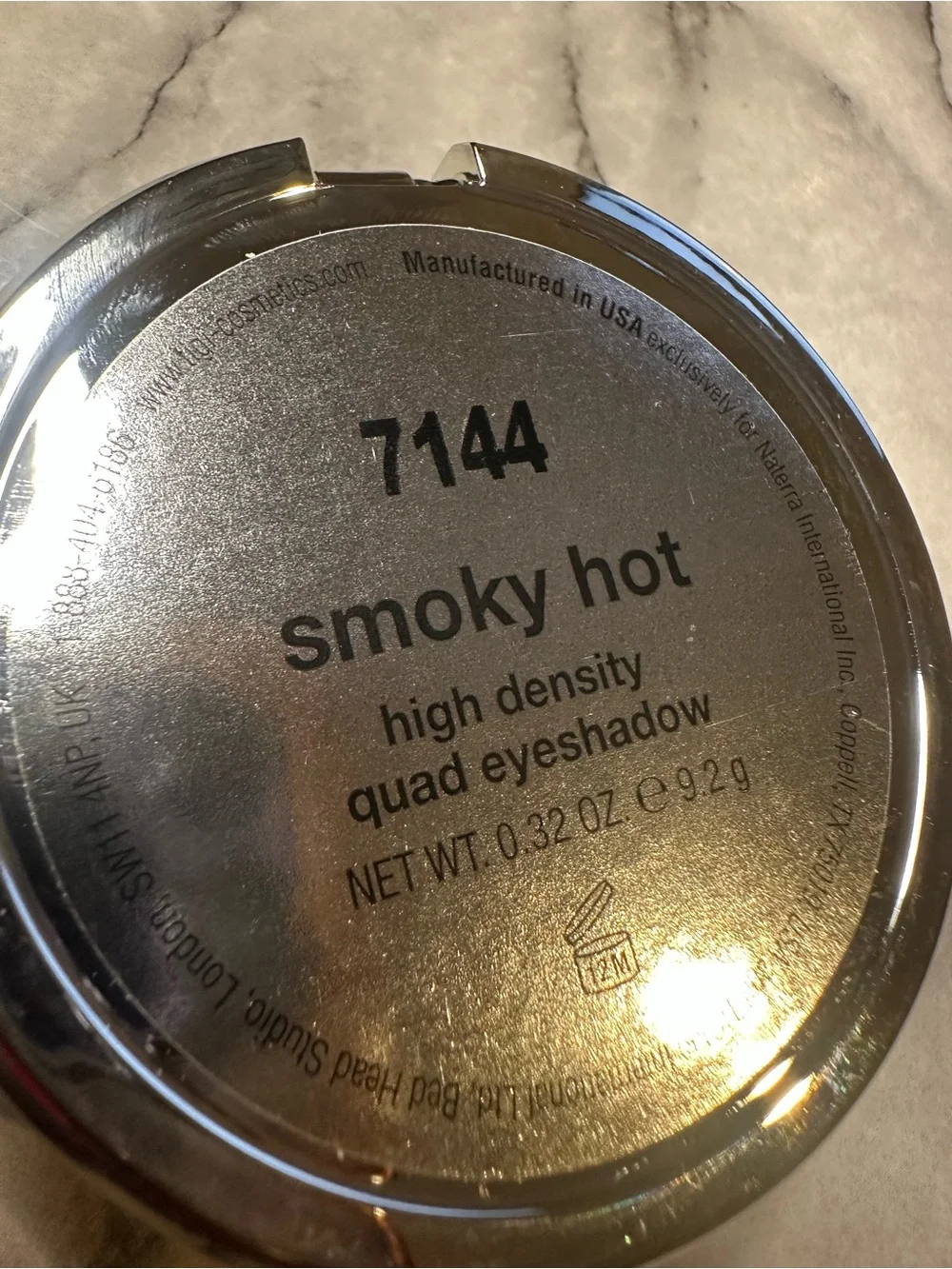 TIGI Cosmetics High Density Quad Eyeshadow in the shade 